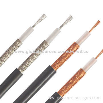 Coaxial Cables (RG58/RG59/RG6/RG7/RG11/RG213), Made in China, PE Insulator